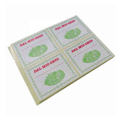 Adhesive label "Dal mio orto" (100 pcs)