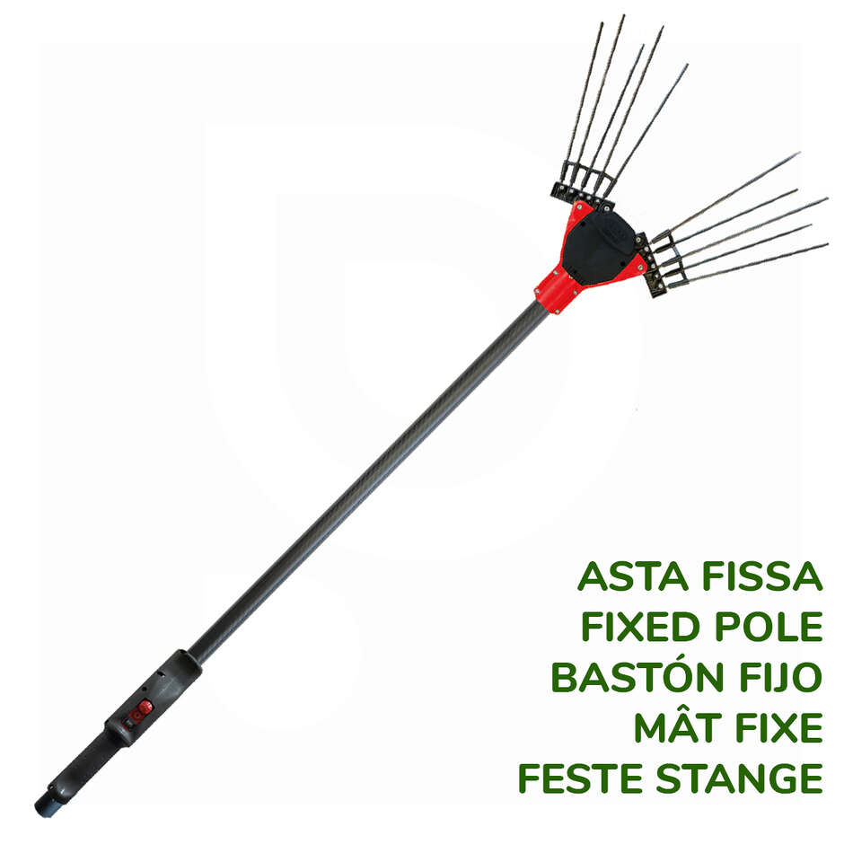 Agitador eléctrico Duetto Aima con varilla fija de carbono