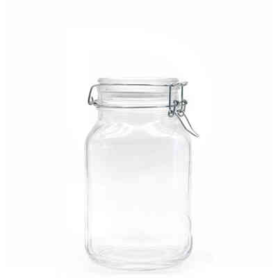 Airtight glass jar Fido 2 L (6 pieces)