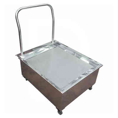 AISI 304 stainless Maxi steel devatting drainer