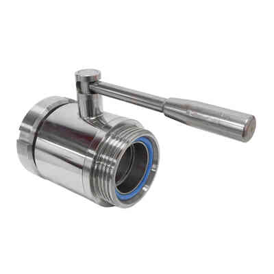  AISI 304 Stainless steel ball valve DIN 50 M/F