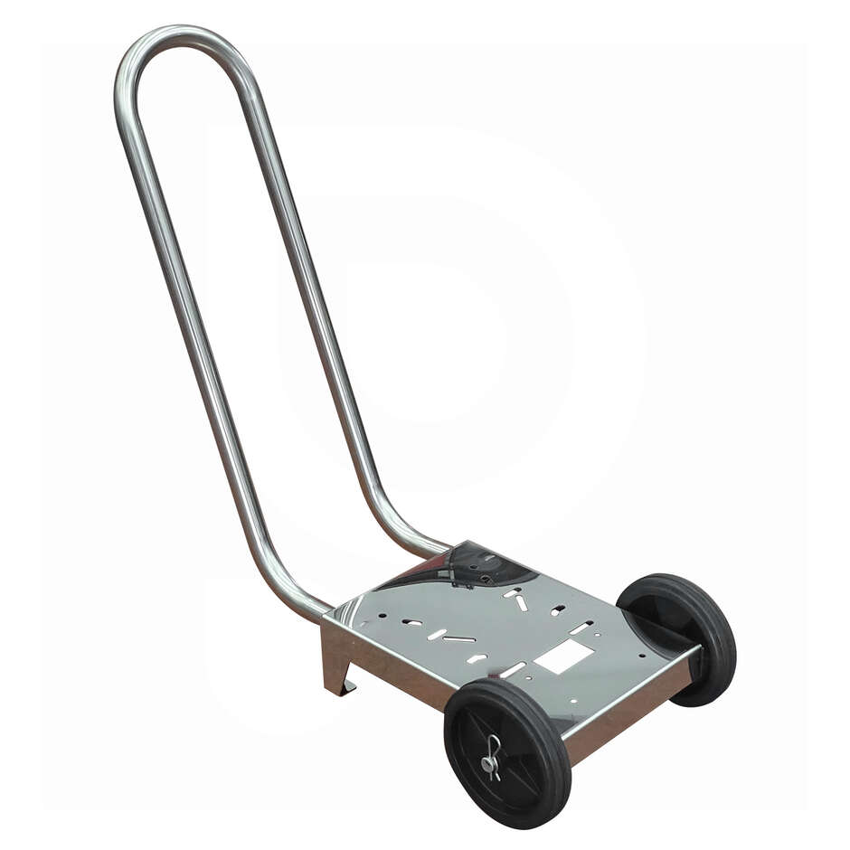 AISI 304 stainless steel Maxi trolley for electric pump