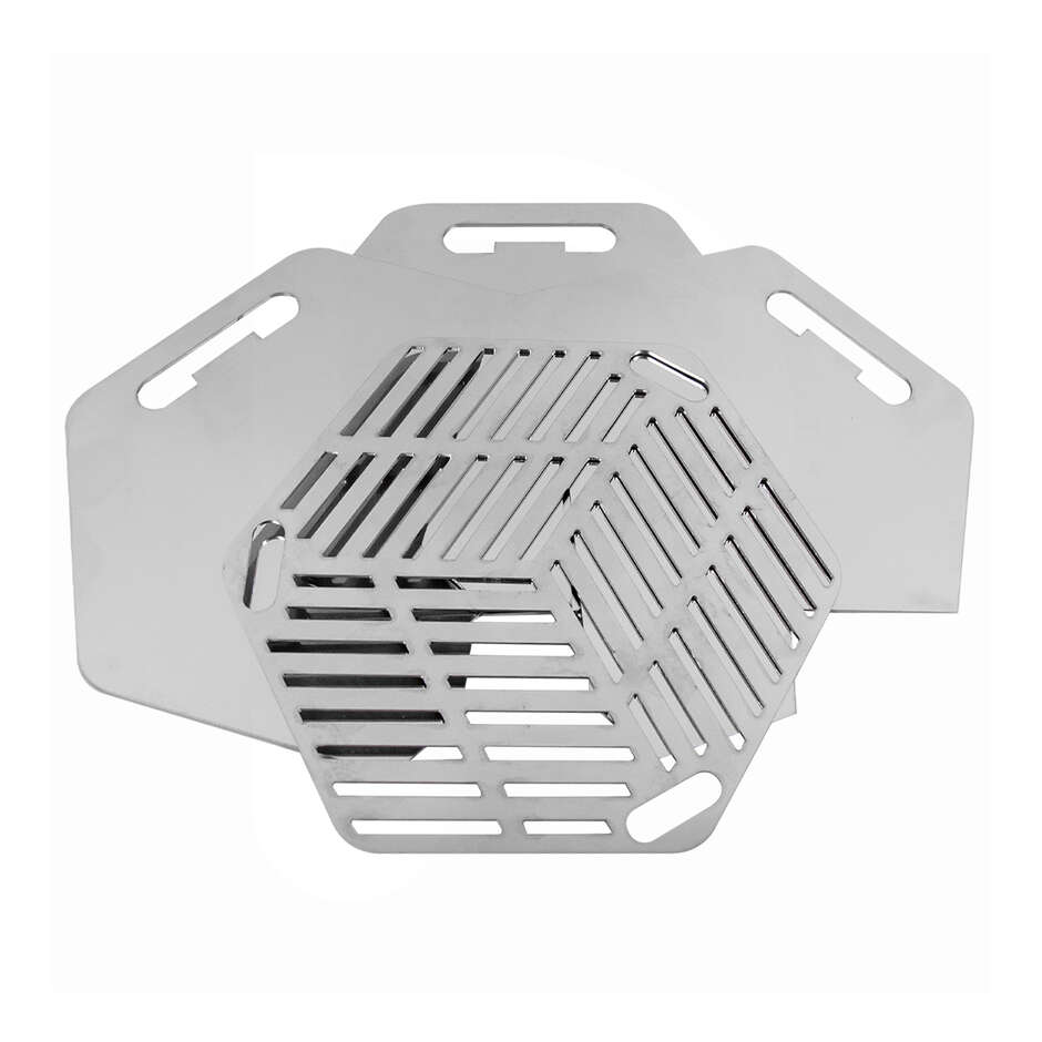 AISI 304 stainless steel portable camping barbecue