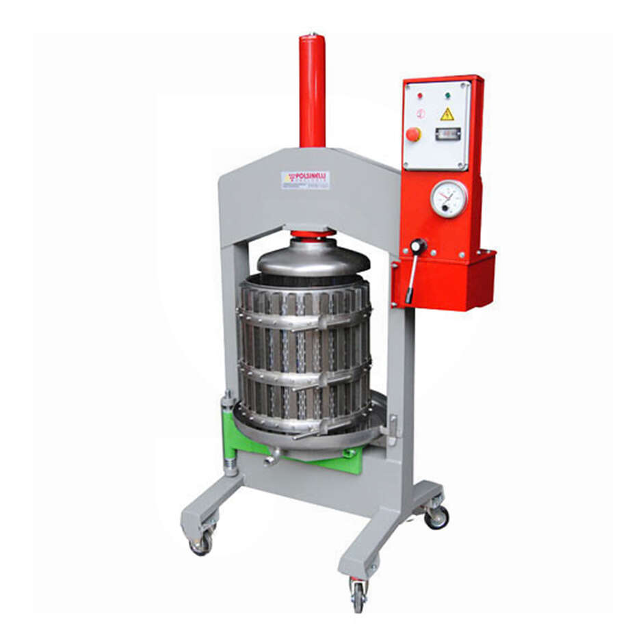 Alfa 50 Inox Vertical press with Rotating Cage
