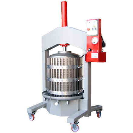 Alfa 70 Inox Vertical Press with Removable Cage