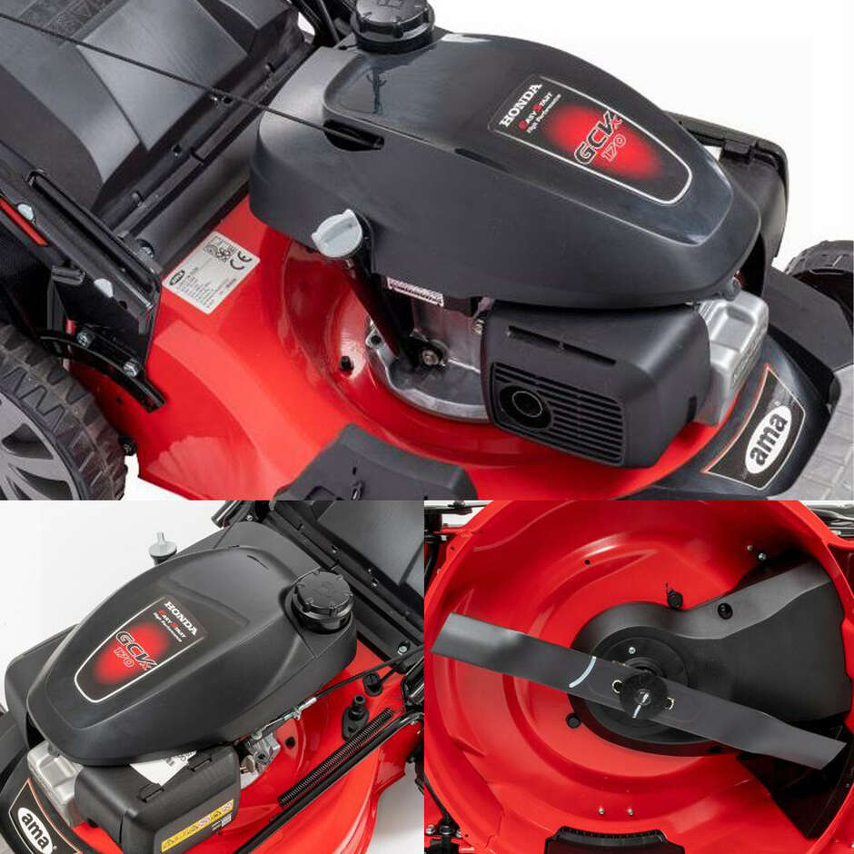 AMA TRX 481H - 166 cc Traction lawnmower Honda
