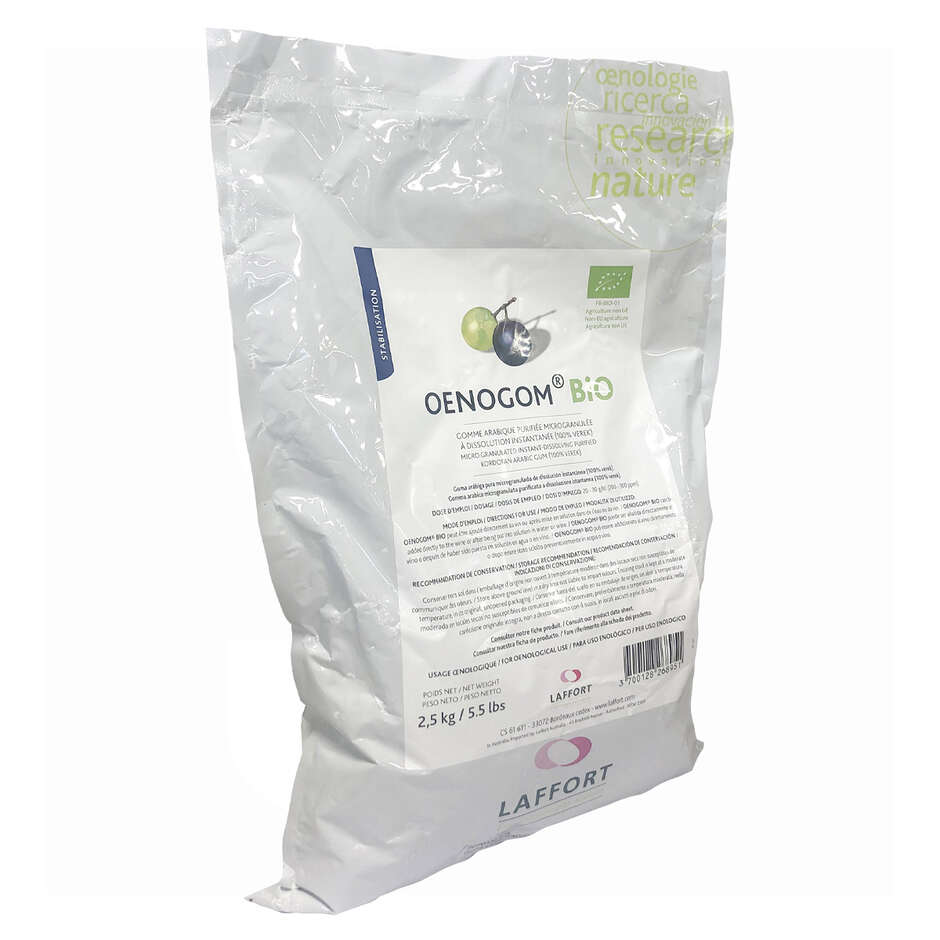 Arabic gum Oenogom Bio (2,5 kg)