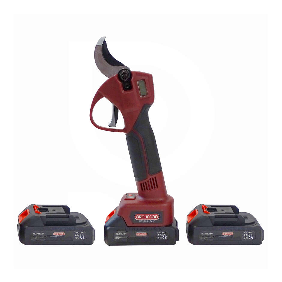 Archman FE07-40 ciseau électrique sans fil avec 2 batteries 21V- 2Ah 