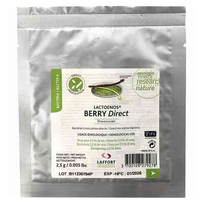 Bactérias Maloláticas Diretas de Berry para 2,5 hL