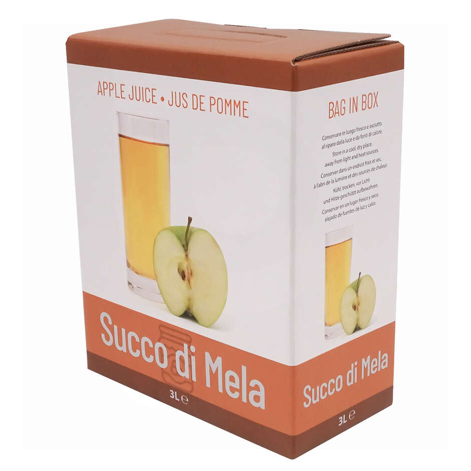 Bag in Box APFELSAFT mit Beutel 3 L (50 Stück)