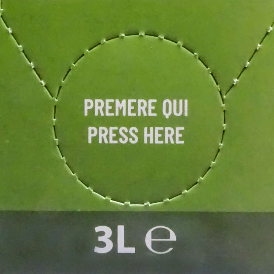 Bag in Box HUILE avec sac 3 L (50 pièces)