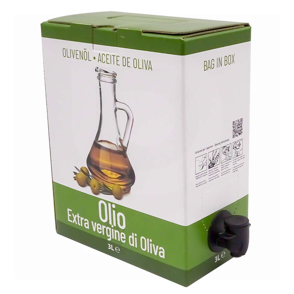 Bag in Box OIL with 3 L bag (50 pieces)