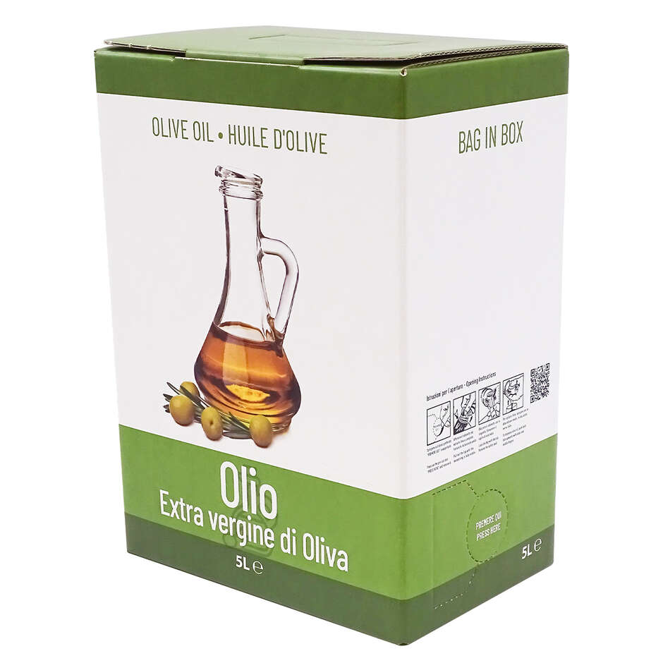 Bag in Box OLIO con sacca 5 L (50 pezzi)