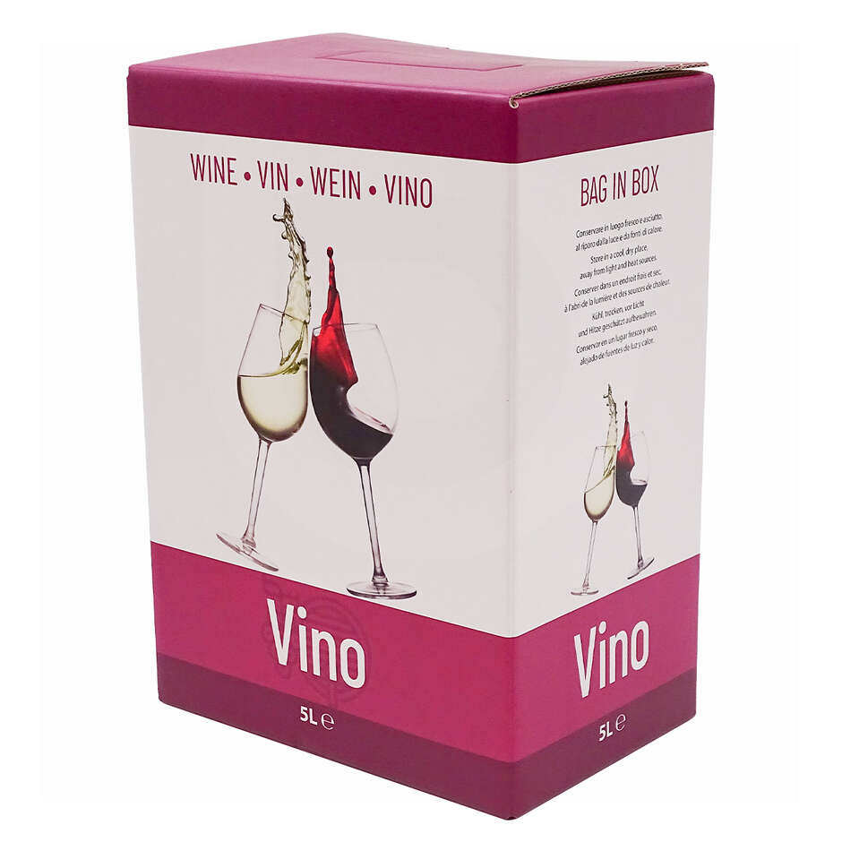 Bag in Box VINO con bolsa 5 L (100 piezas)