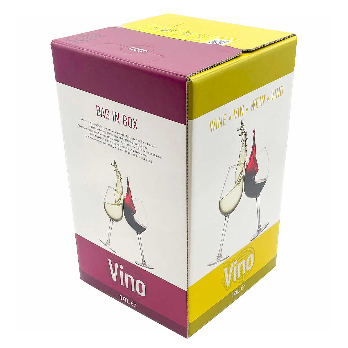 100 Stück Bag-in-Box Beutel 3 Liter - Für Apfelsaft, Wein, Most - Stabil & Praktisch