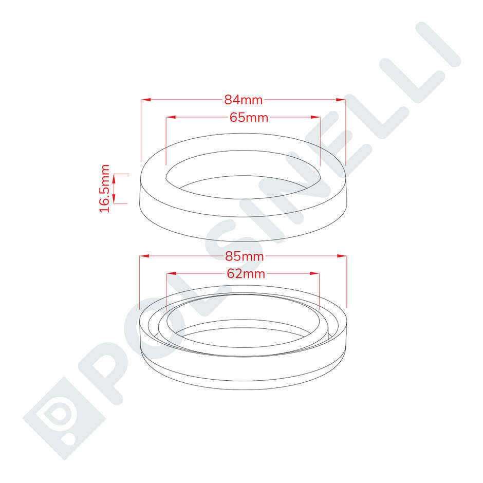 Bague 64 mm