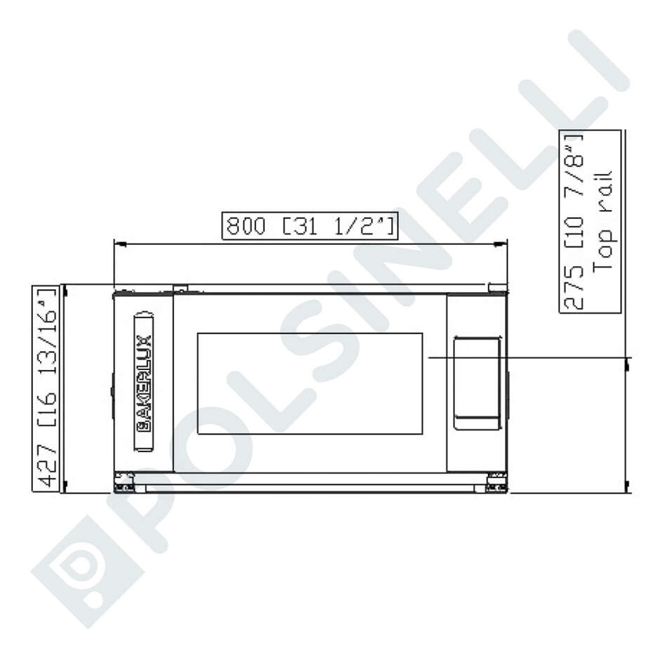 Bakerlux Elena Matic Ofen - 3 Bleche