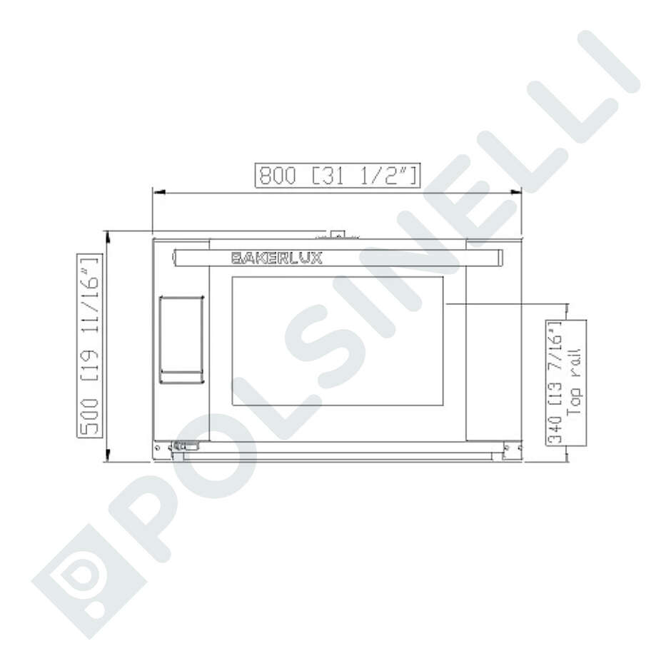 Bakerlux Rossella Ofen - 4 Bleche