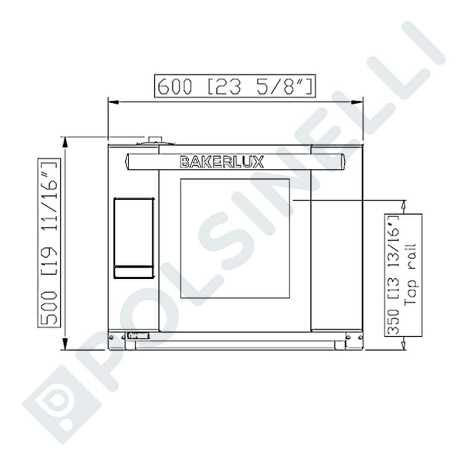 Bakerlux Shop.Pro™ Master Backofen - 4 Blechen