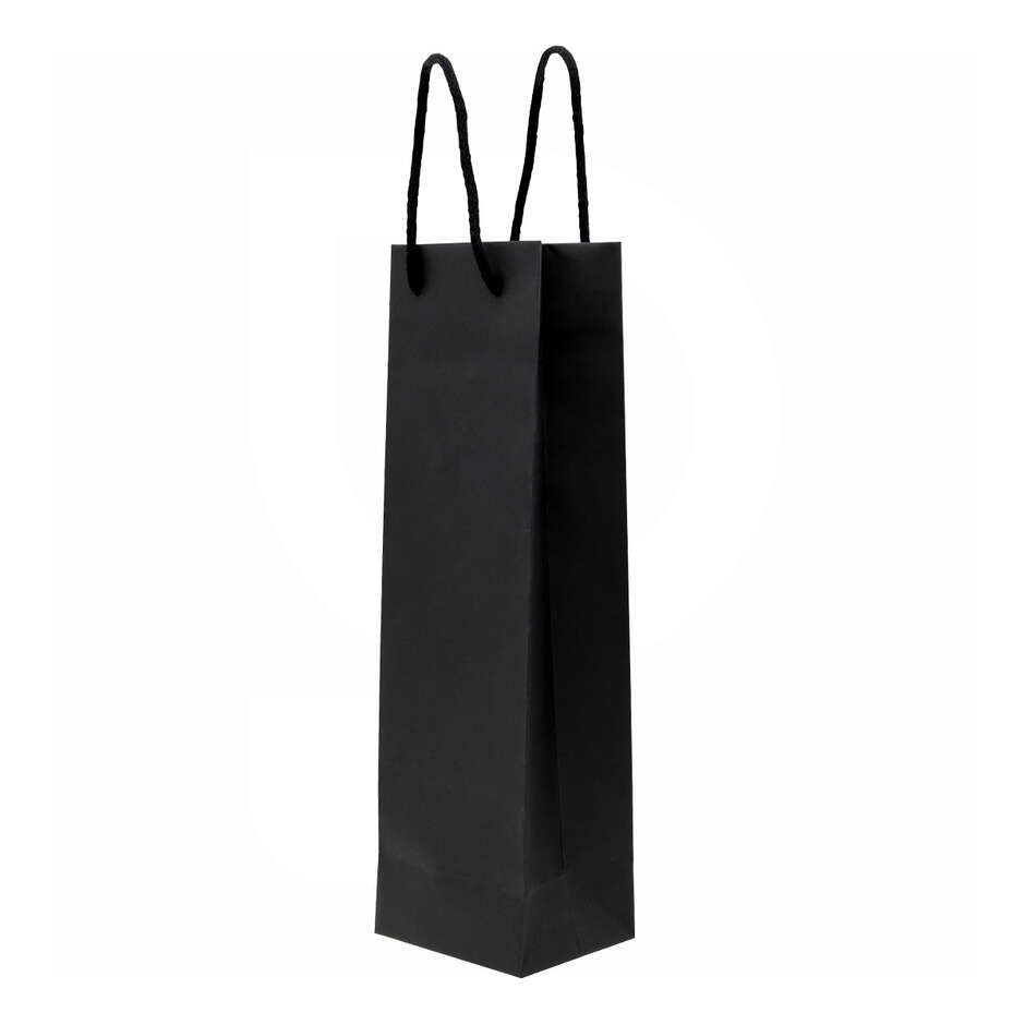 Barolo drawstring bag for 1 bottle Black (10 pieces)
