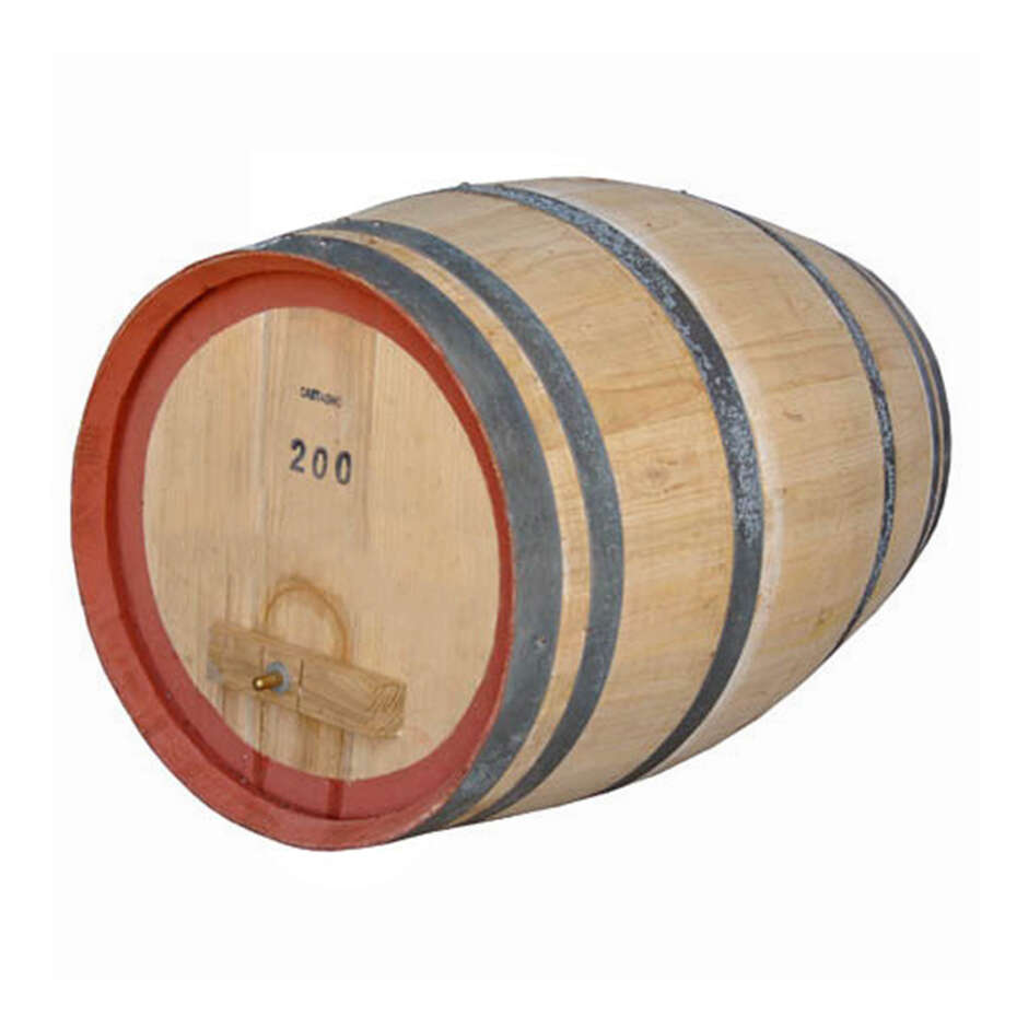 Barril de castaño 200 L con puerta