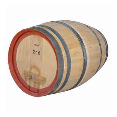 Barril de castaño 200 L con puerta