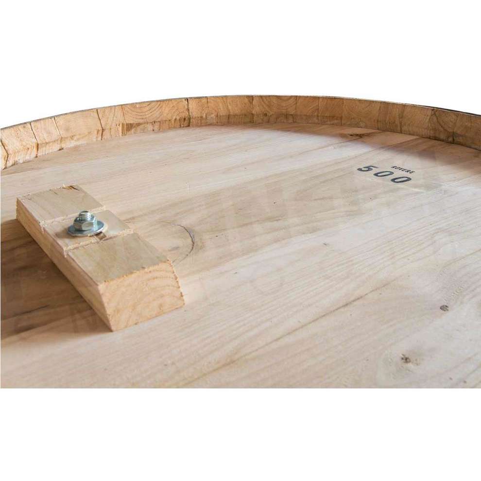 Barril de roble 500 L con puerta regenerada interior e exterior