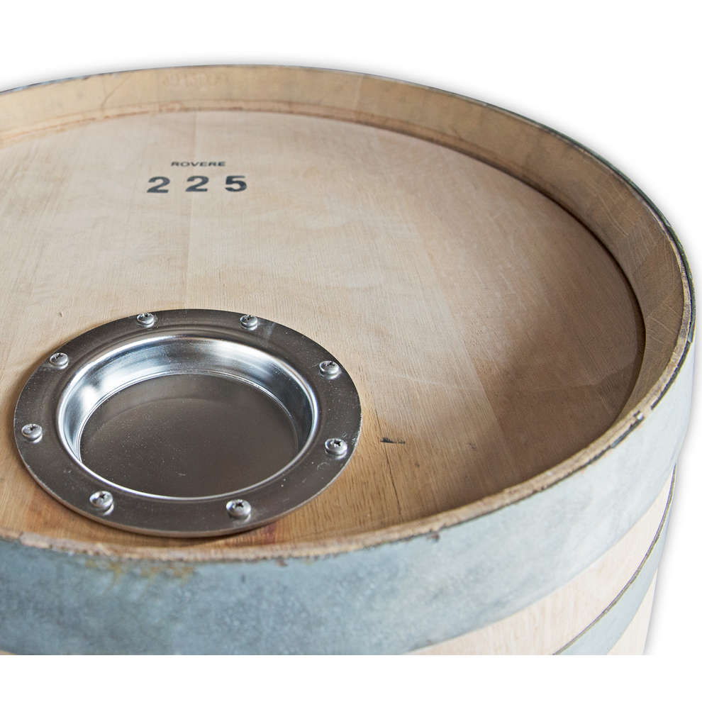 Barril de roble regenerado con compuerta 225 L