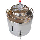 Barril fermentador de acero inoxidable de 30 L