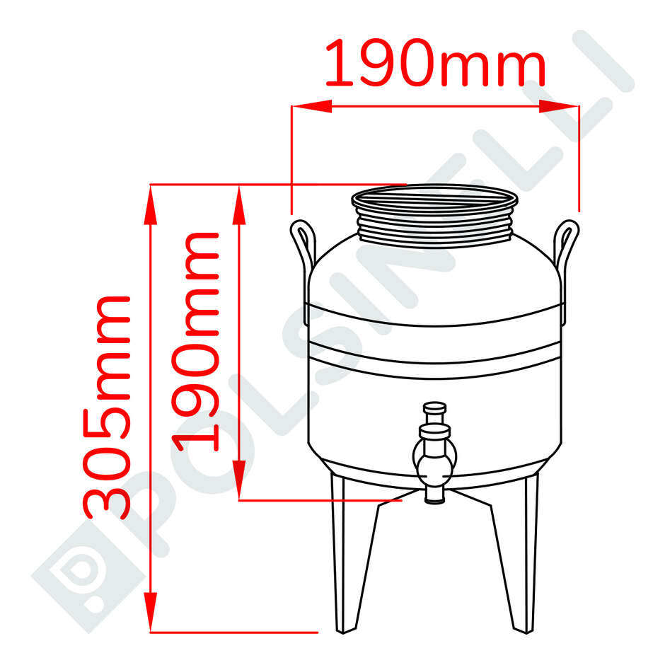 Bidón Europa 3 L