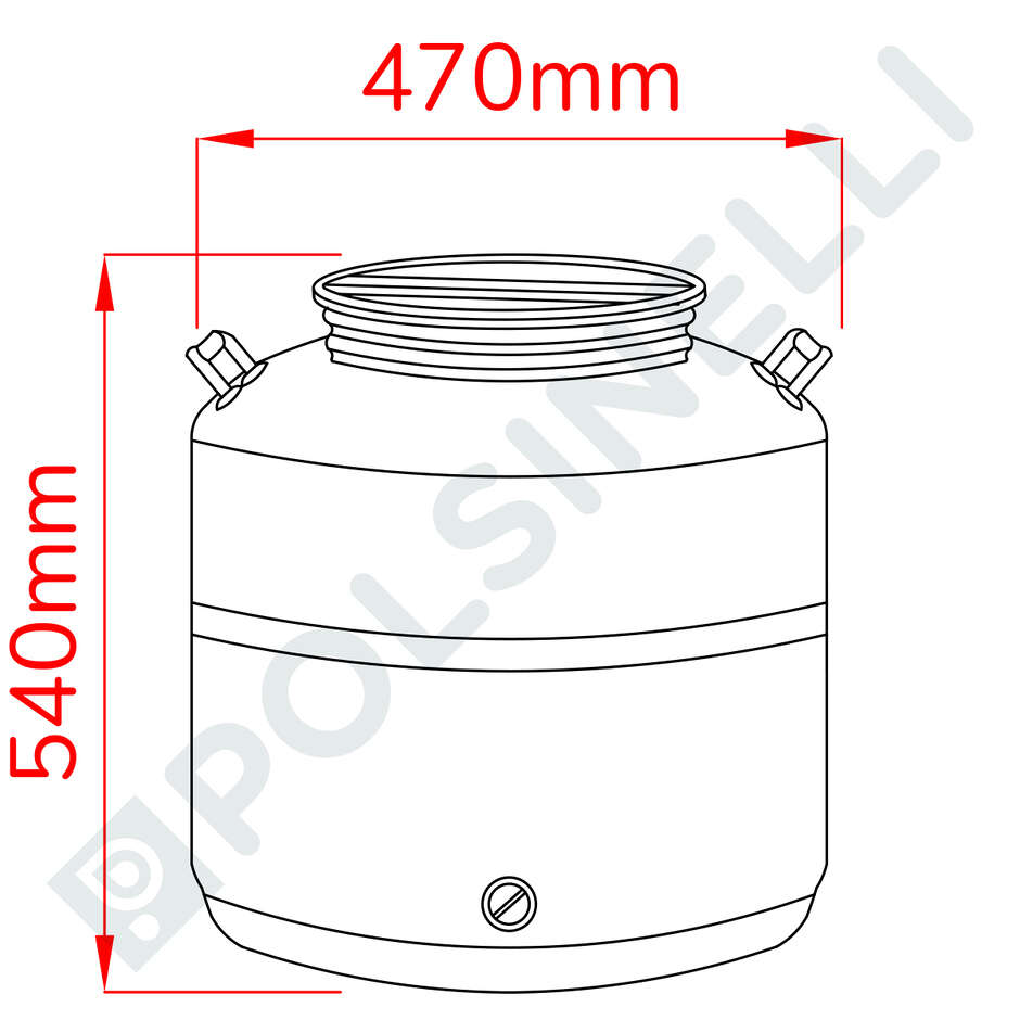 Bidón Europa 75 L