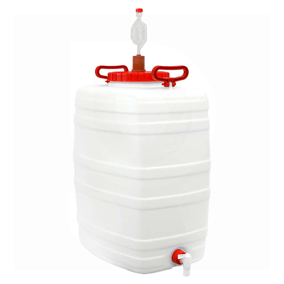 Bidón fermentador en plástico de 100 litros