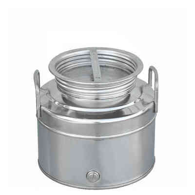Bidón Inox con Fondo Grapado 10 L