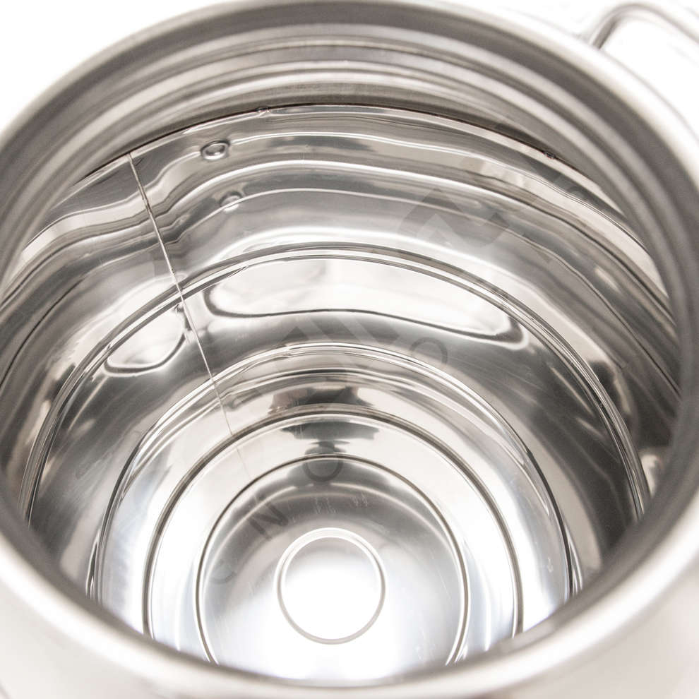 Bidón inox fondo liso 50 L
