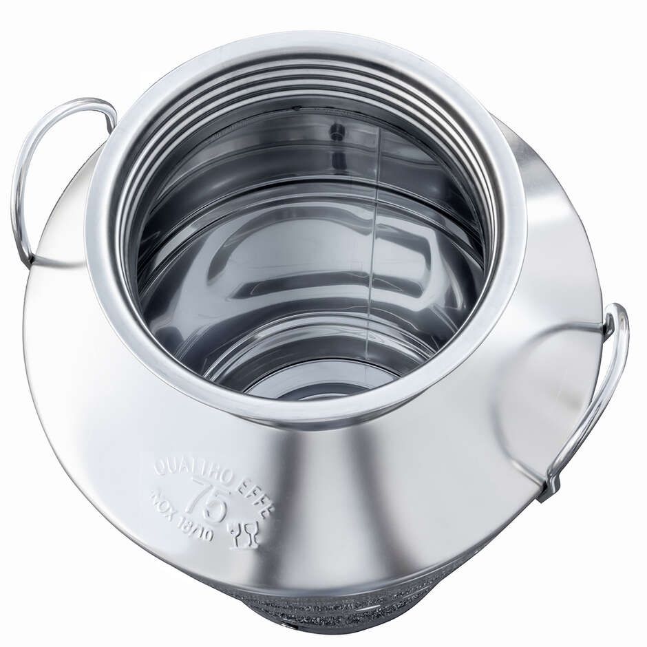 Bidón inox fondo liso 75 L