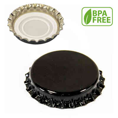 Black crown cap ⌀29 (200 pcs)
