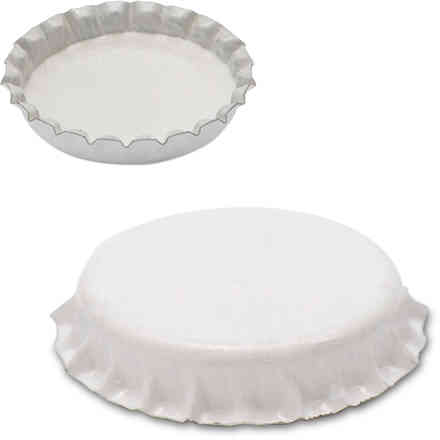 Blanc bouchon couronne ⌀29 (200 pcs)