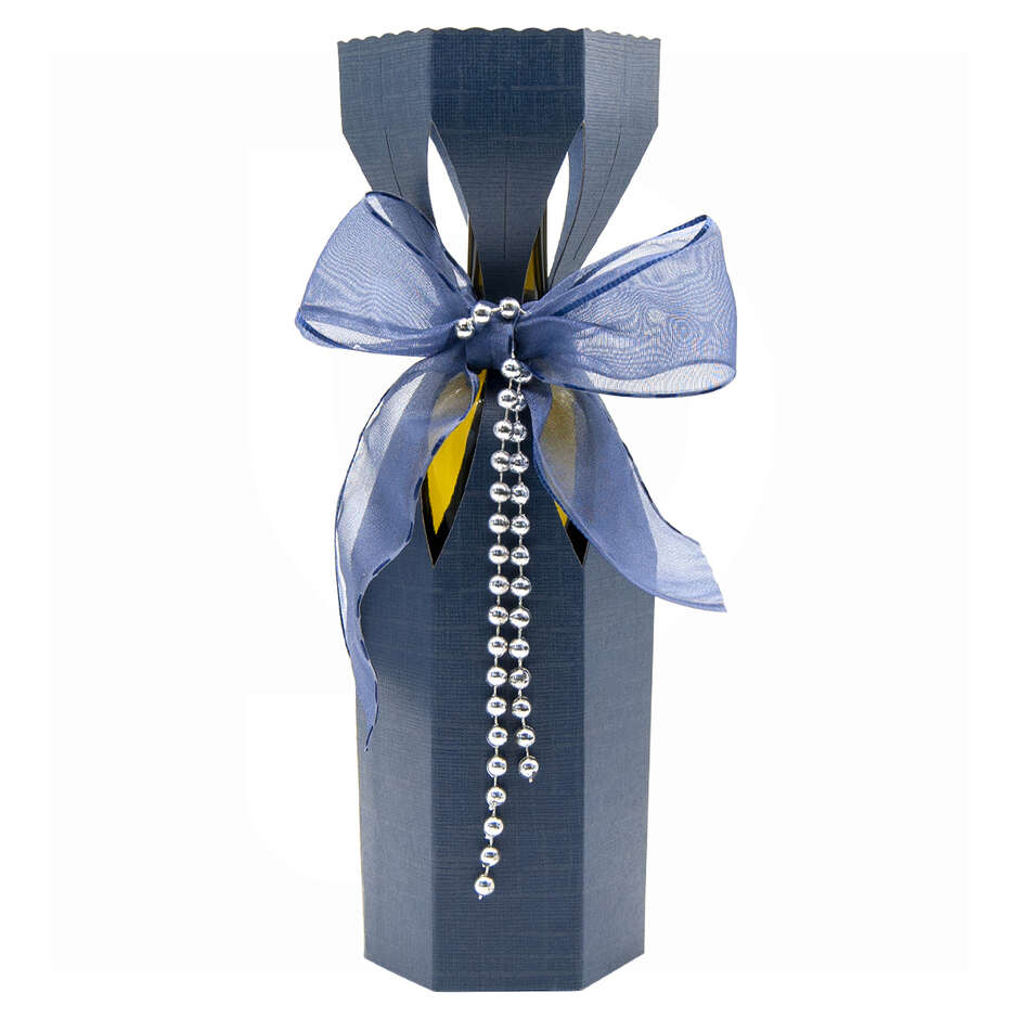 Blue carry wine sack (10 pieces)