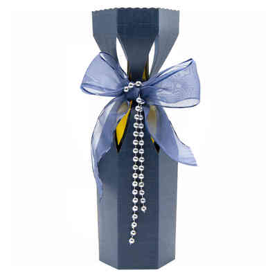 Blue carry wine sack (10 pieces)