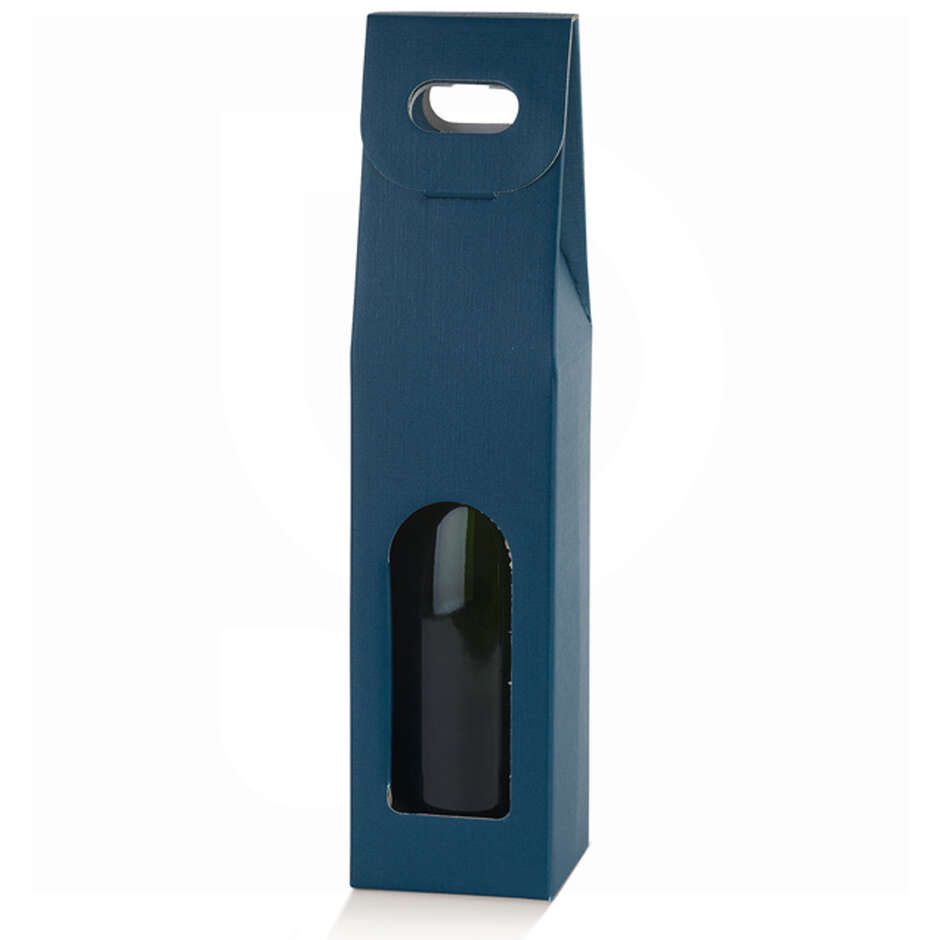Köfferchen Blau von 1 Plätz Fasereffekt (St. 10)