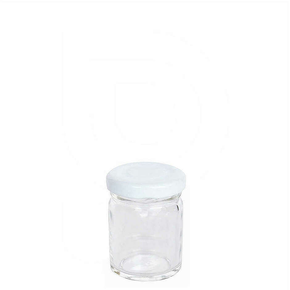 Bocal à couvercle vissé 60 mL (125 pcs)