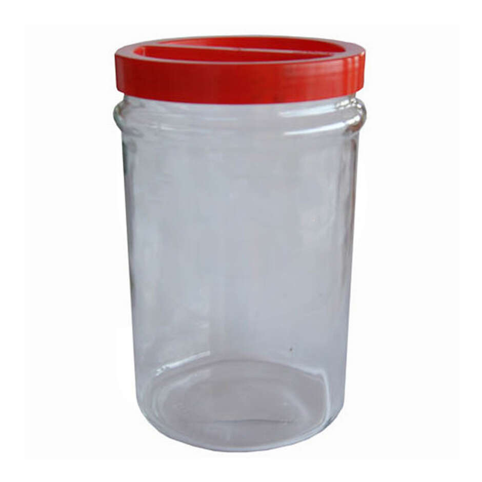 Bocal avec bouchon à vis 5 L (6 pcs)