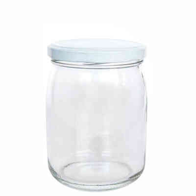 Bocal à couvercle vissé 580 mL (12 pcs)