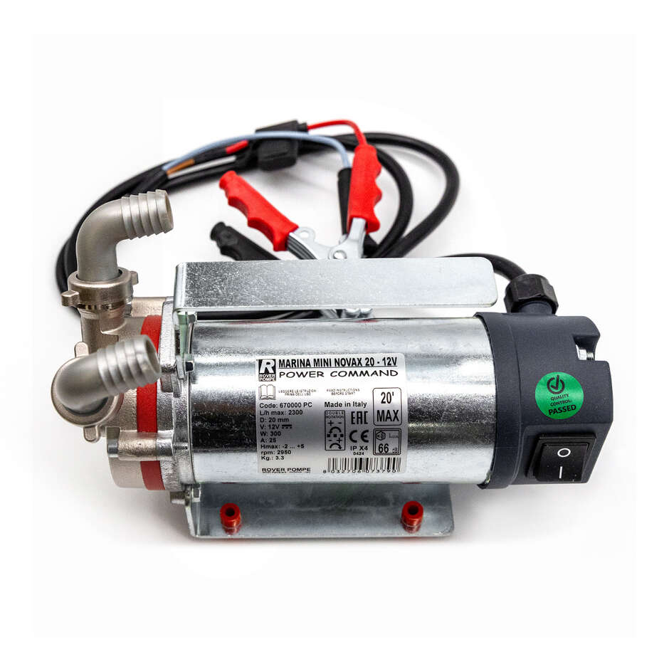 Bomba Eléctrica MARINA MINI NOVAX 20 - 12V POWERCOMMAND