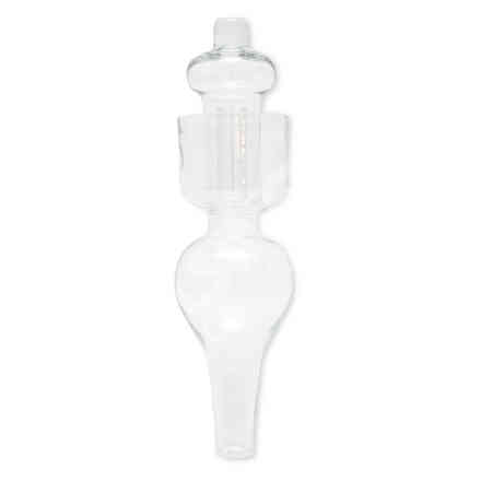 Bonde à ouillage grand en verre pour tonneaux 