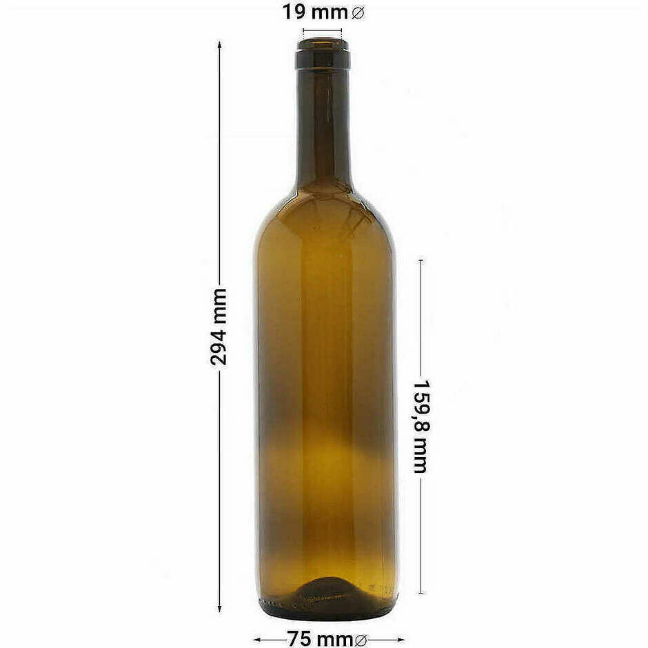 Bordeaux Flasche 750 ml Uvag (St. 800)