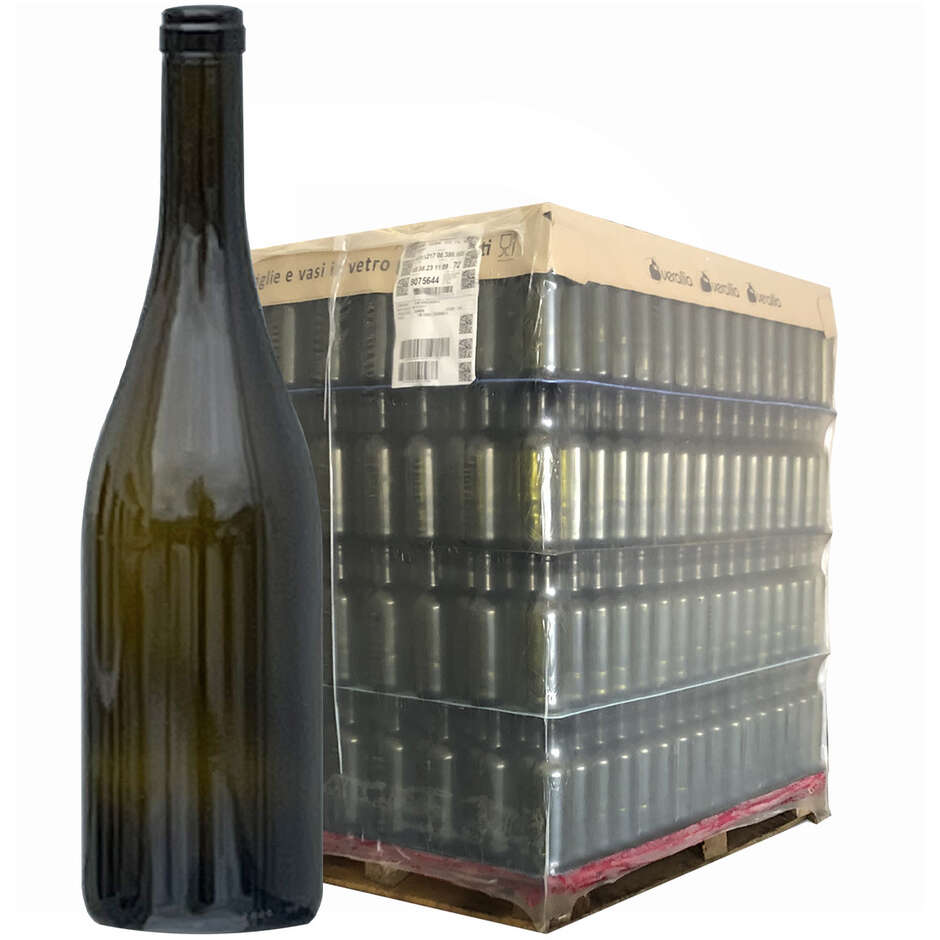 Borgognotta Adige botella 750 ml verde Maya (1176 piezas)