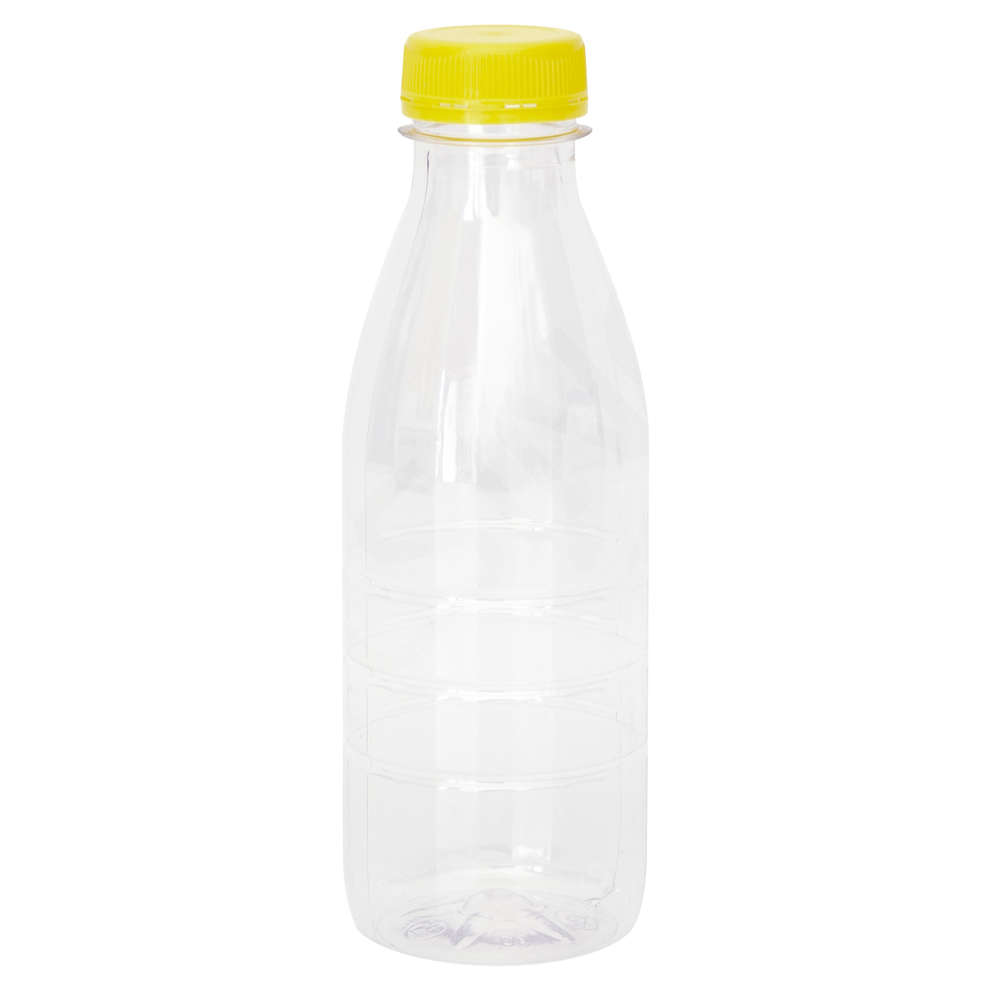 Botella de PET 500 mL cuello de tornillo Bericap 38V30 (272 pzas)