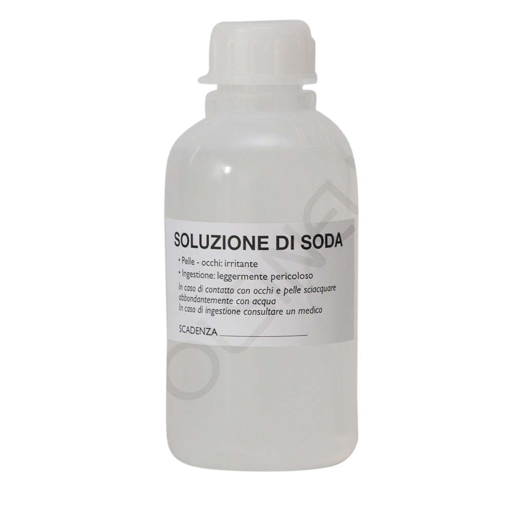 Botella  de solución de sosa (250 ml)