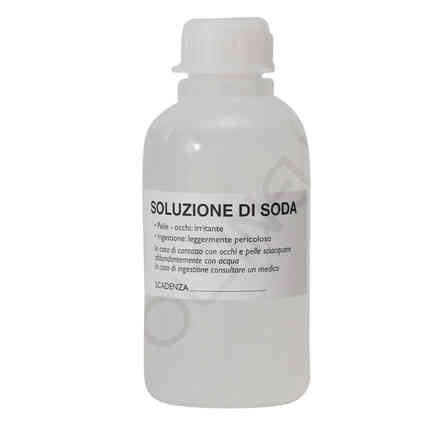 Botella  de solución de sosa (250 ml)